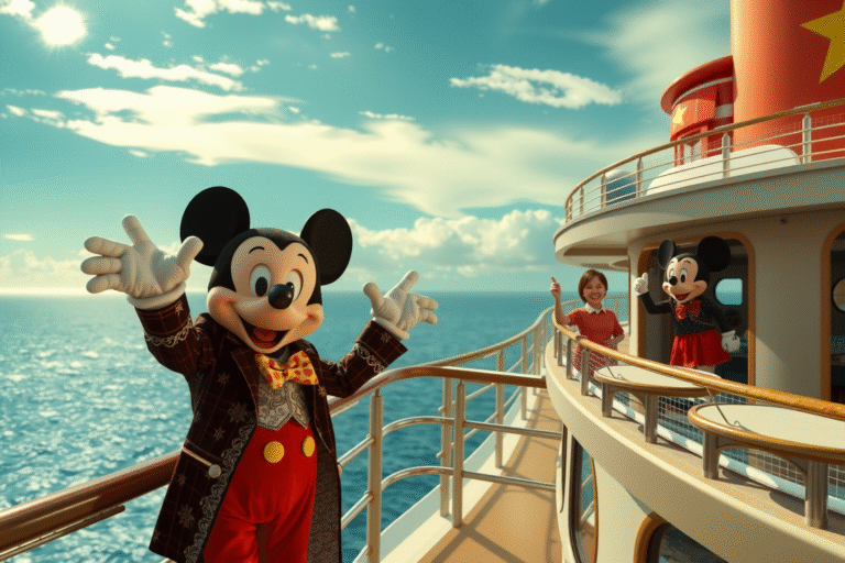 Crucero Disney Wonder: ¡Descubre la magia en alta mar con Mickey y sus amigos!