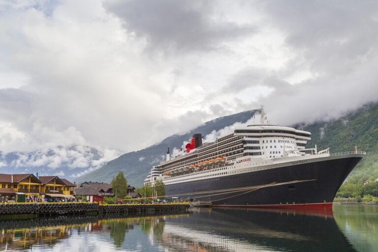 ocean liner, queen mary 2, flåm, norway, fjord, scandinavia, reflection, boat, cunard, norway, norway, norway, norway, norway