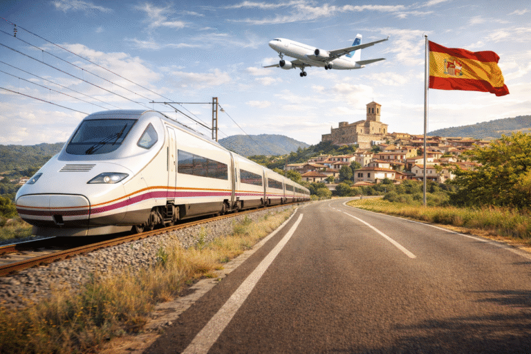 Cómo Moverse por España: Tren, Coche, Bus y Vuelos (Guía Completa)