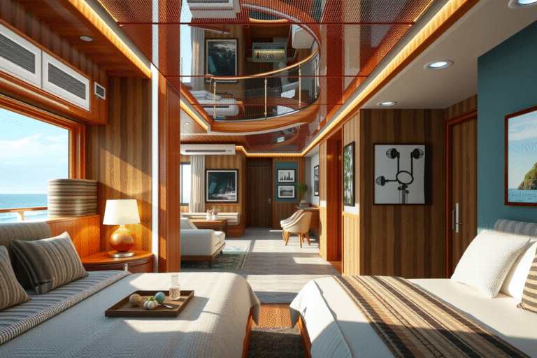 Camarotes para familias: cuál elegir según el barco y el número de personas