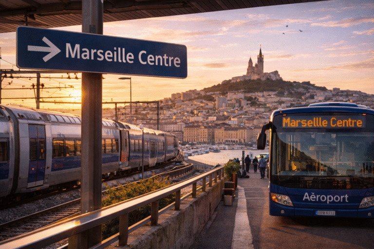 Cómo ir del aeropuerto de Marsella al centro: opciones rápidas, baratas y paso a paso
