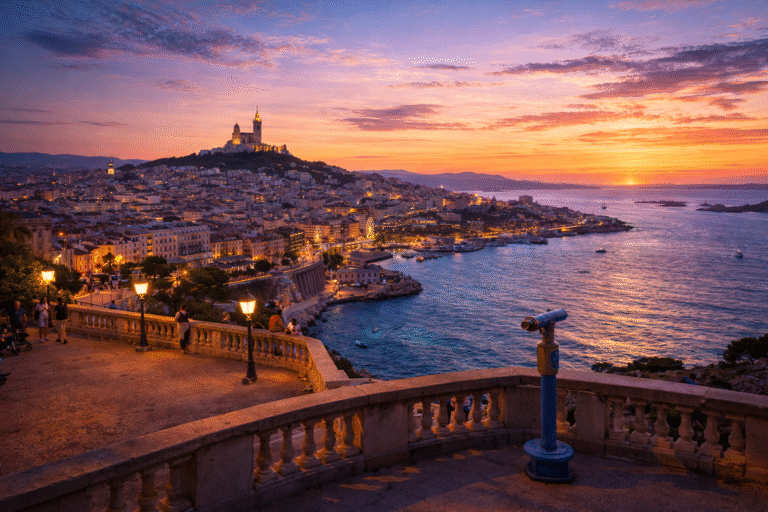 Miradores de Marsella: las 10 mejores vistas panorámicas