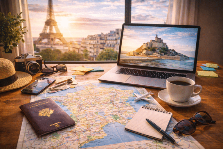 Cómo planificar un viaje a Francia paso a paso