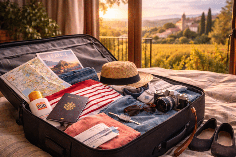 Qué llevar en la maleta para viajar a Francia
